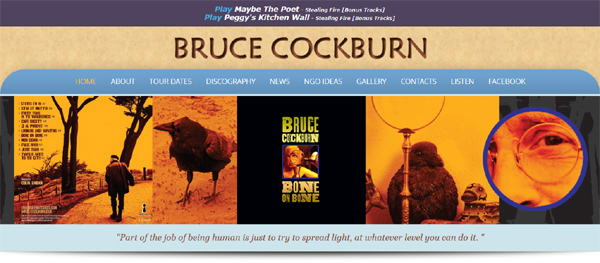Bruce Cockburn - brucecockburn.com