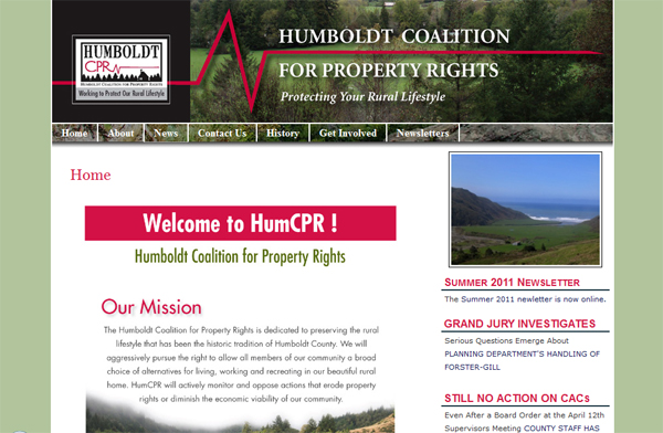 HumCPR.org - The Humboldt Coalition for Property Rights