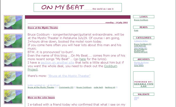 OnMyBeat.net ~ the world as i see it … humboldt county and beyond