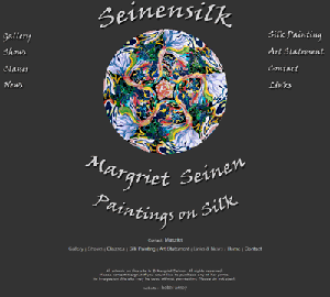 Seinensilk.com  Margriet Seinen Painting on Silk